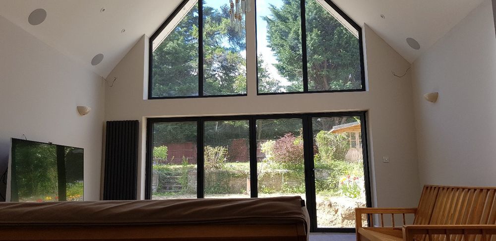 Double vaulted rear extension